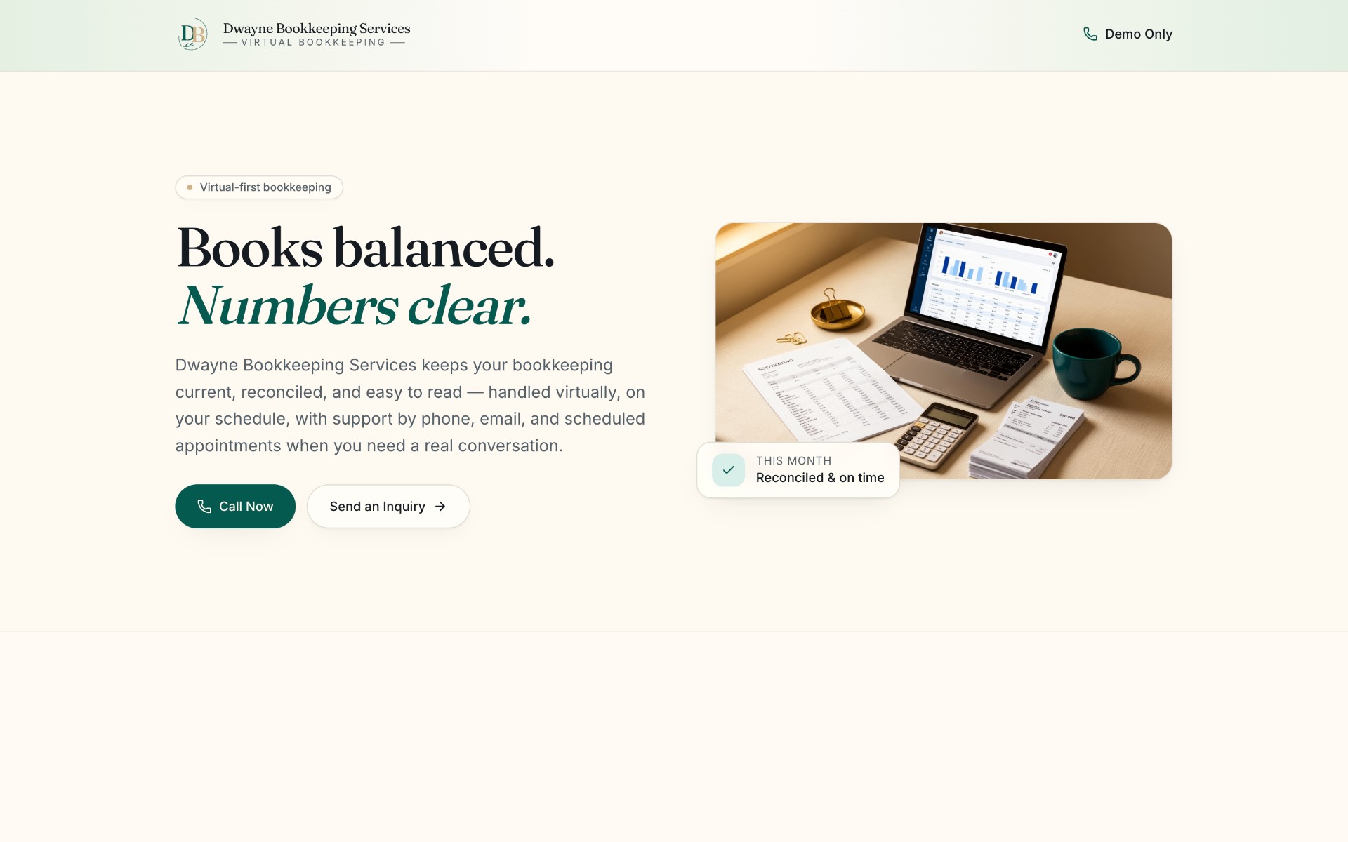 Dwayne Bookkeeping Services